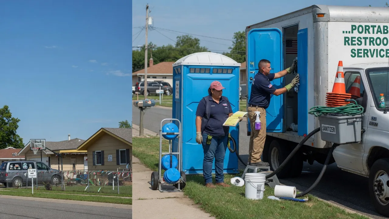 Portable Toilet Rental in Steward, IL near me